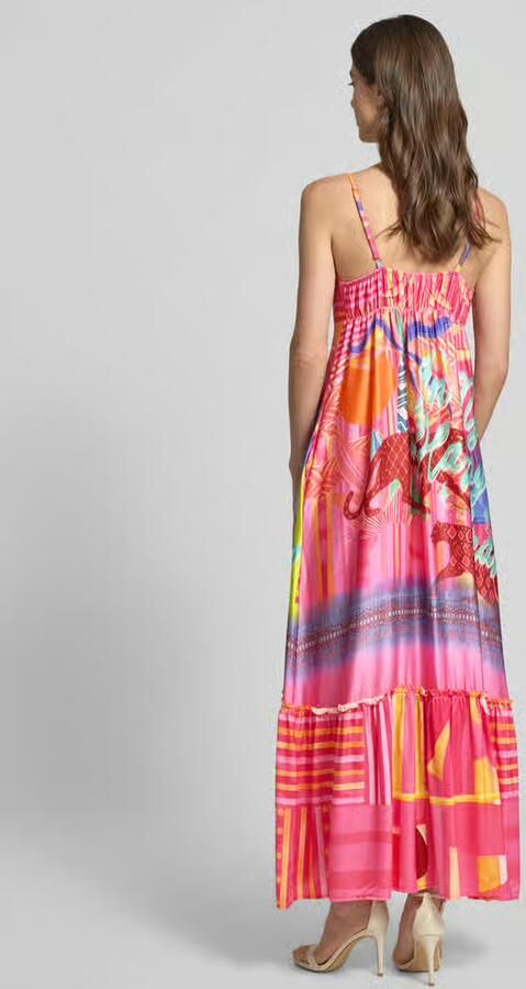 Miss goodlife Maxi-jurk van viscose model 'Sunset Dream'