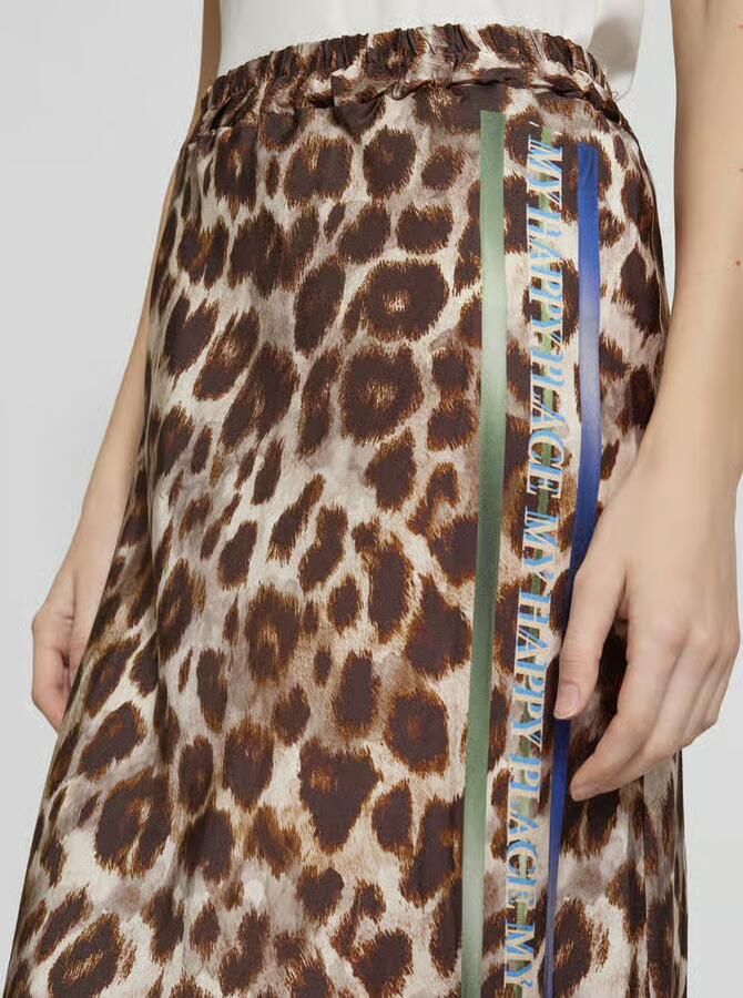 Miss goodlife Maxirok van viscose met elastische band