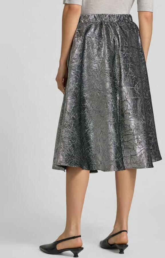 Miss goodlife Midirok met structuurmotief en elastische band
