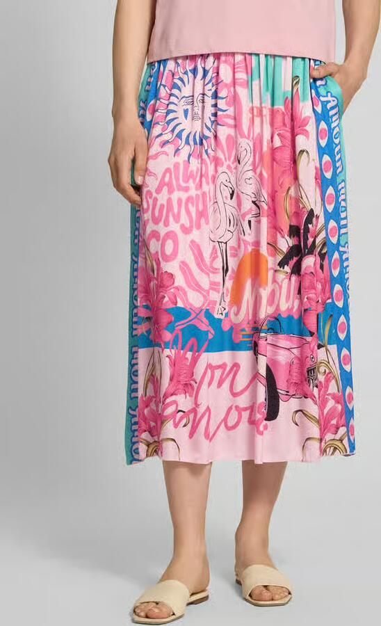 Miss goodlife Midirok van viscose met elastische band - Foto 2