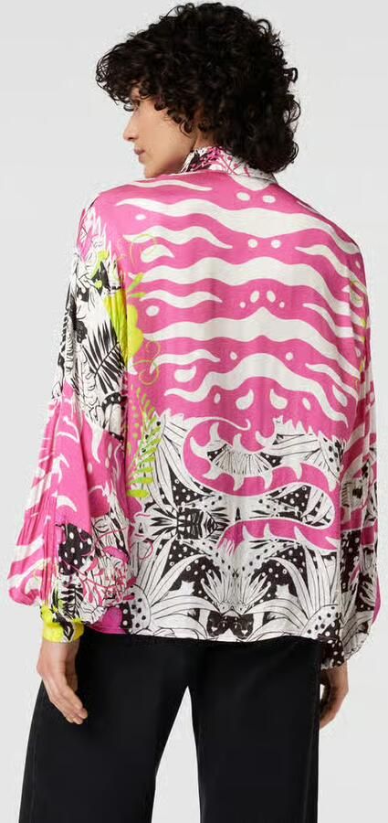 Miss goodlife Overhemdblouse met all-over motief - Foto 4
