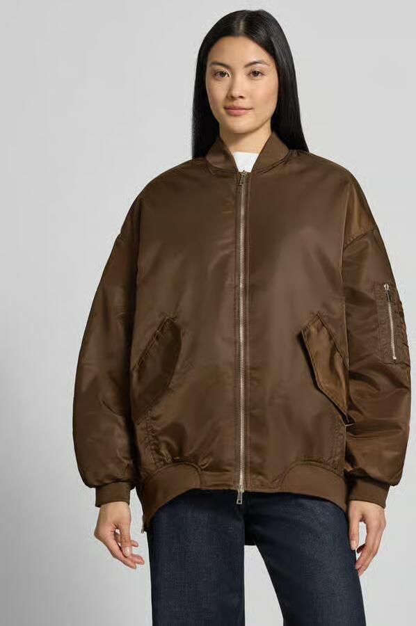 Miss goodlife Oversized bomberjack met opstaande kraag - Foto 2