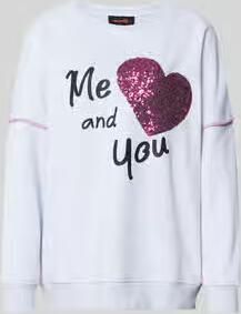 Miss goodlife oversized fit sweatshirt van puur katoen