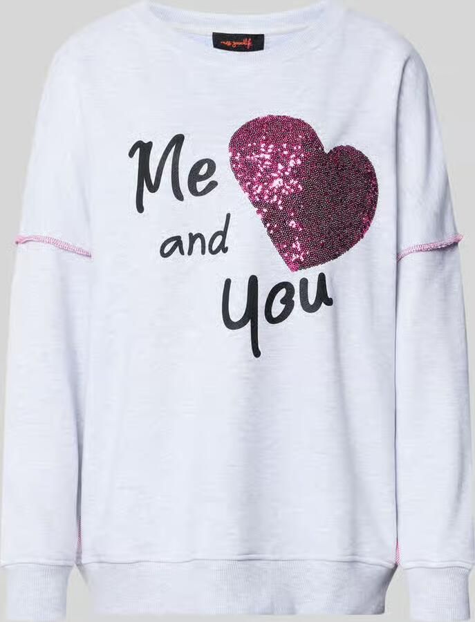 Miss goodlife oversized fit sweatshirt van puur katoen - Foto 2