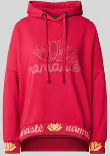 Miss goodlife oversized hoodie van pure katoen model 'Namasté'