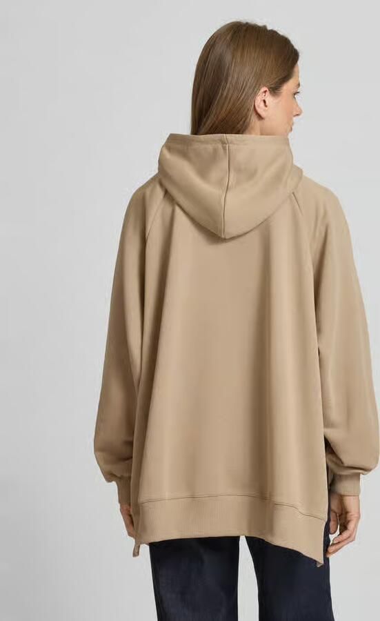 Miss goodlife Oversized hoodie van puur katoen met motiefprint
