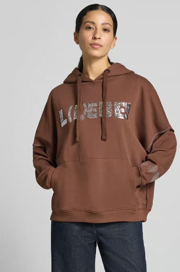 Miss goodlife oversized hoodie van puur katoen model 'L(I)EBE' - Foto 2