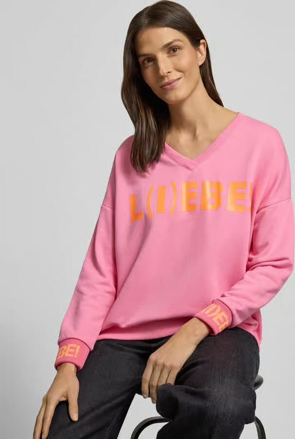 Miss goodlife Oversized sweatshirt met statementprint - Foto 2