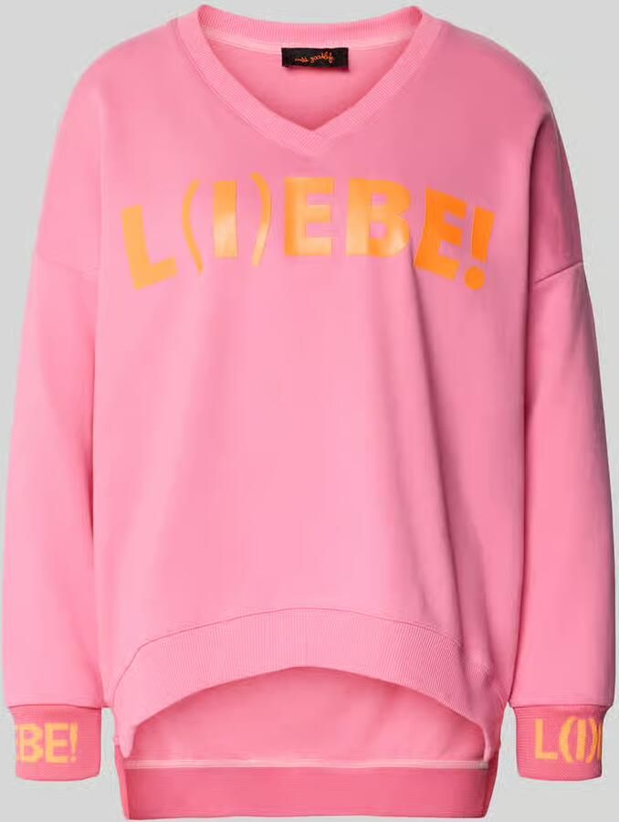 Miss goodlife Oversized sweatshirt met statementprint