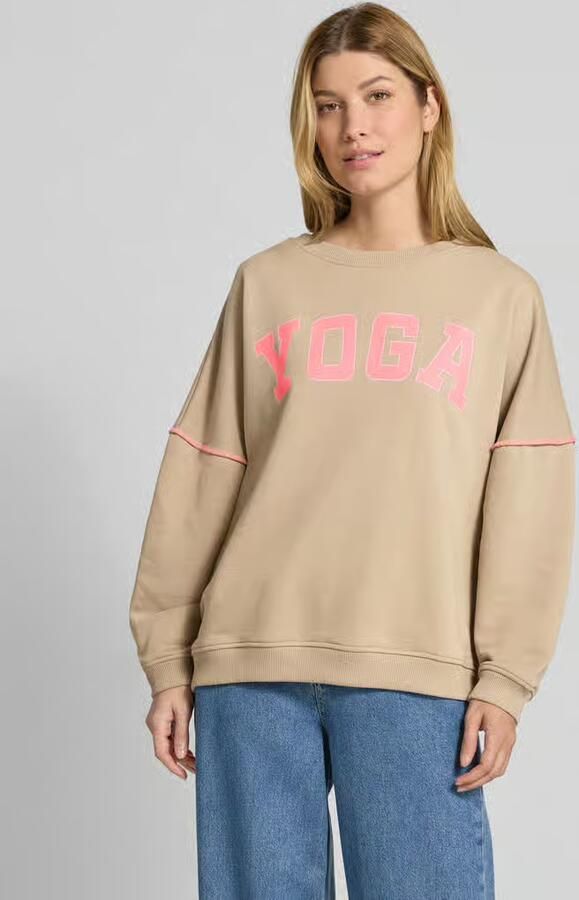 Miss goodlife Oversized sweatshirt met statementprint - Foto 2