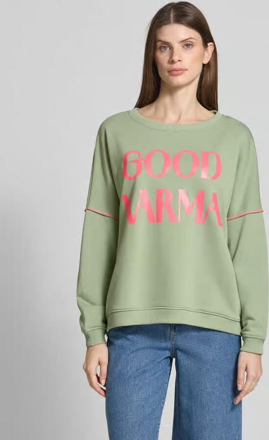 Miss goodlife Oversized sweatshirt met statementprint - Foto 2