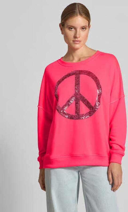 Miss goodlife Oversized sweatshirt van katoenmix - Foto 3