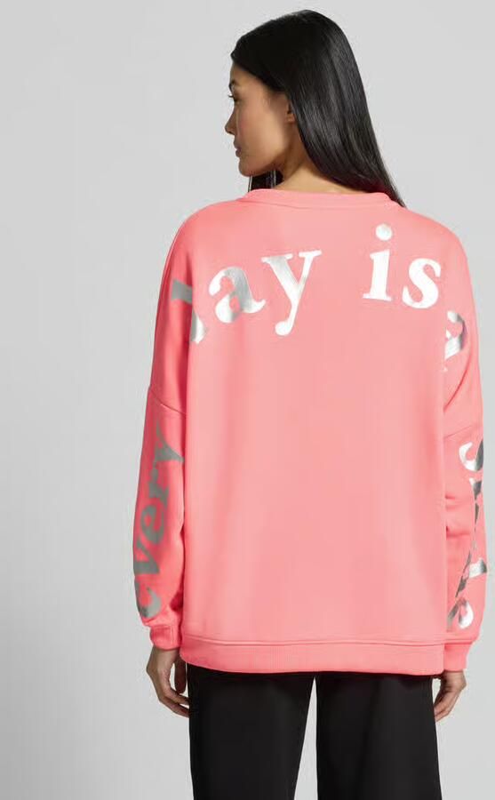 Miss goodlife oversized sweatshirt van katoenmix model 'Everyday' - Foto 2
