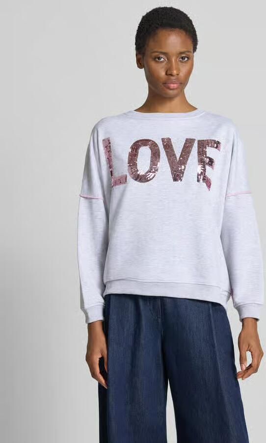 Miss goodlife oversized sweatshirt van pure katoen model 'Love' - Foto 2