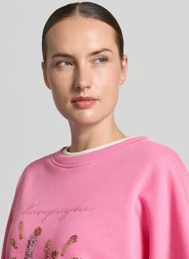 Miss goodlife Oversized sweatshirt van puur katoen