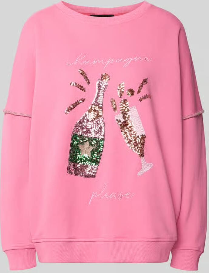 Miss goodlife Oversized sweatshirt van puur katoen - Foto 2