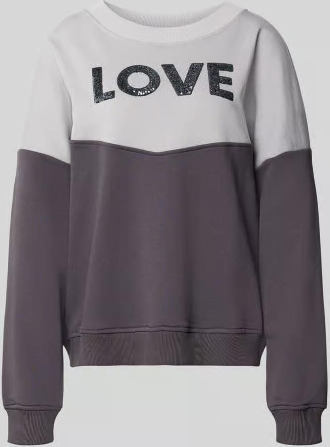 Miss goodlife Oversized sweatshirt van puur katoen