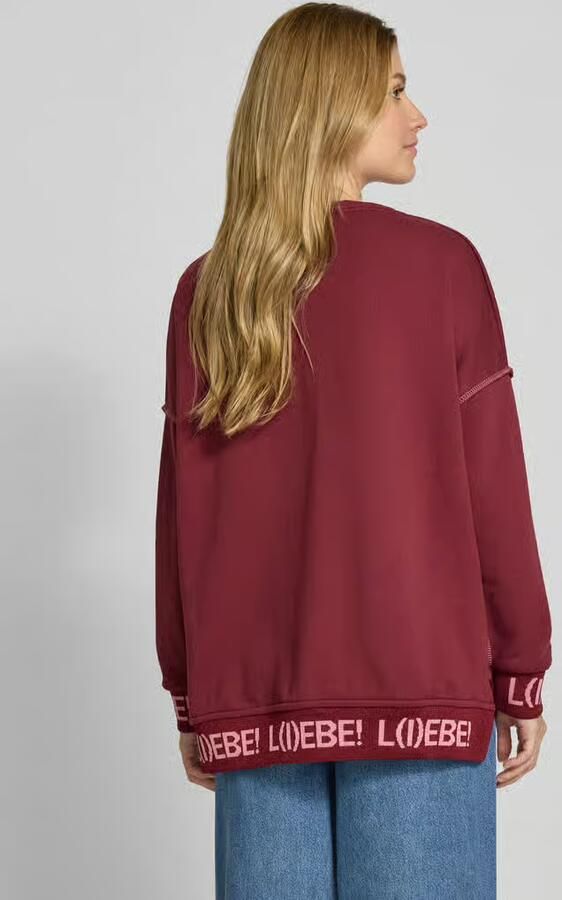 Miss goodlife Oversized sweatshirt van puur katoen