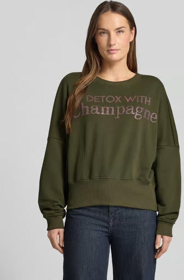 Miss goodlife Oversized sweatshirt van puur katoen - Foto 2