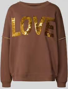 Miss goodlife oversized sweatshirt van puur katoen model 'LOVE'