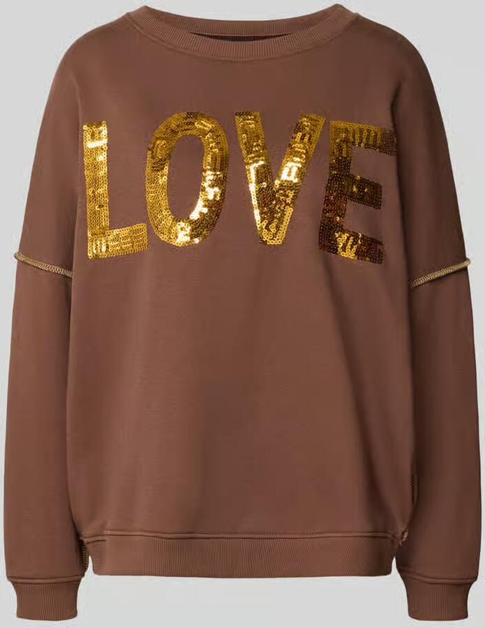 Miss goodlife oversized sweatshirt van puur katoen model 'LOVE' - Foto 2