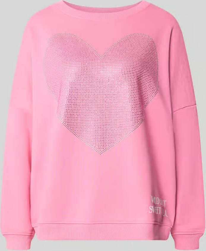 Miss goodlife oversized sweatshirt van puur katoen model 'Sweet Soul' - Foto 2