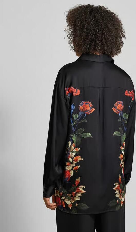 Miss goodlife Regular fit overhemdblouse met doorknoopsluiting