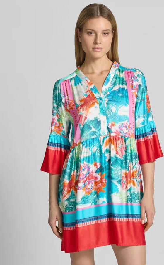 Miss goodlife relaxed fit mini-jurk van pure viscose model 'Breeze' - Foto 2
