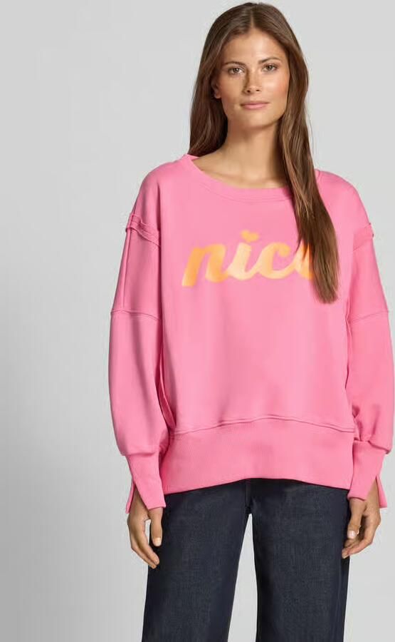 Miss goodlife Relaxed fit sweatshirt met ronde hals - Foto 2