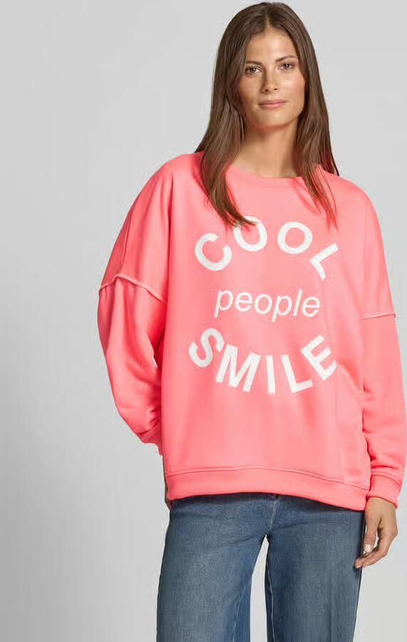 Miss goodlife Relaxed fit sweatshirt met statementprint - Foto 2
