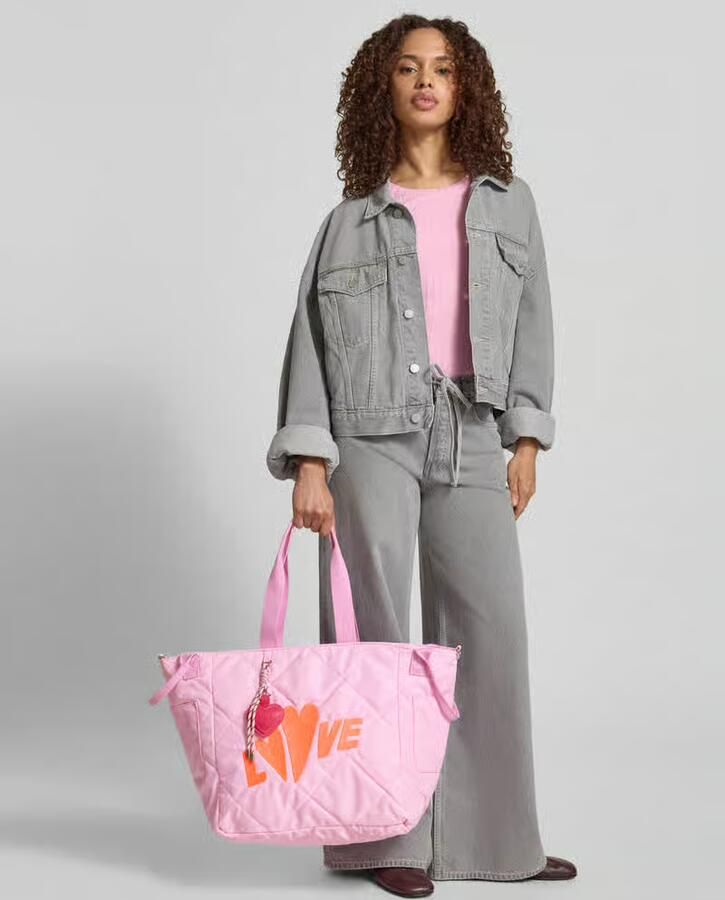 Miss goodlife Shopper met stitching model 'Love' - Foto 2
