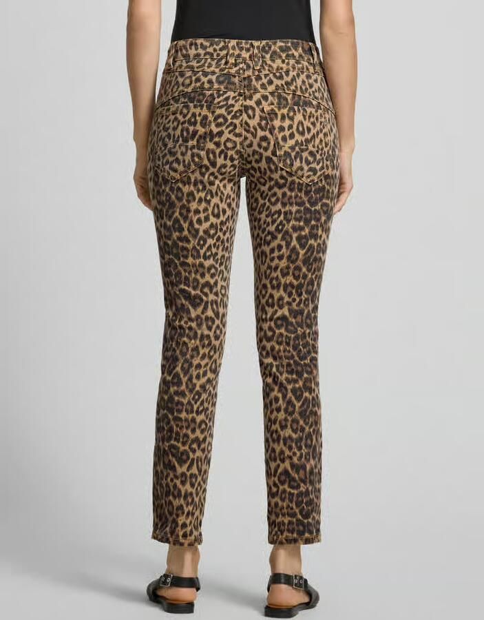 Miss goodlife Slim fit jeans met knoopsluiting