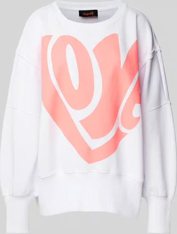 Miss goodlife Sweatshirt met statementprint - Foto 2