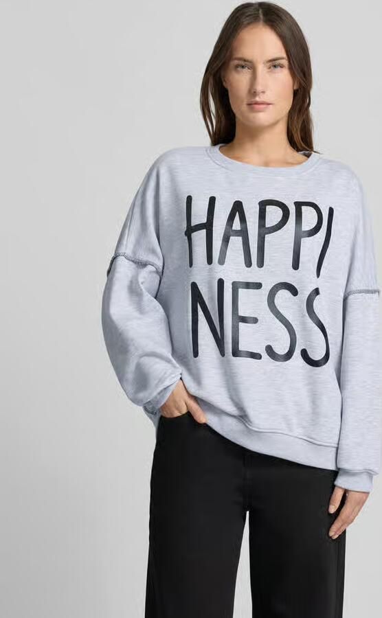 Miss goodlife sweatshirt met Statementprint - Foto 2