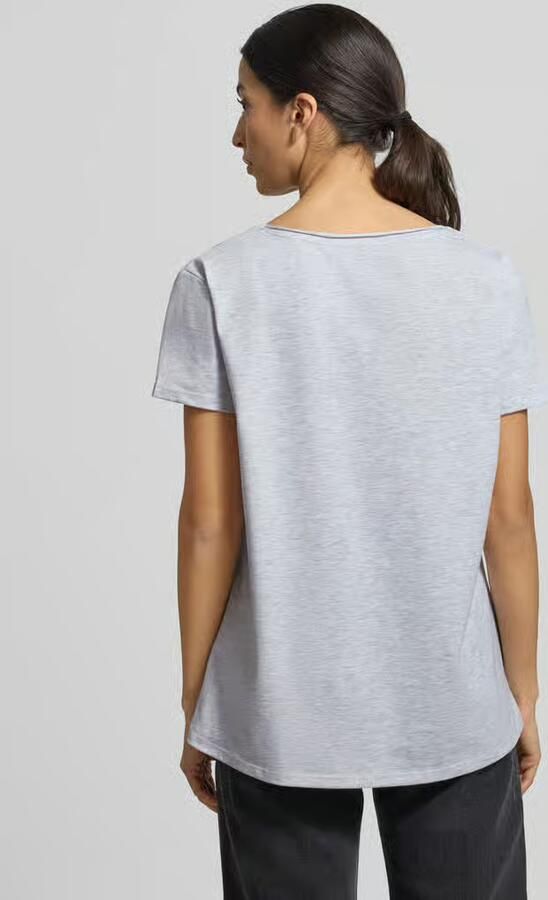 Miss goodlife T-shirt met labeldetail - Foto 2