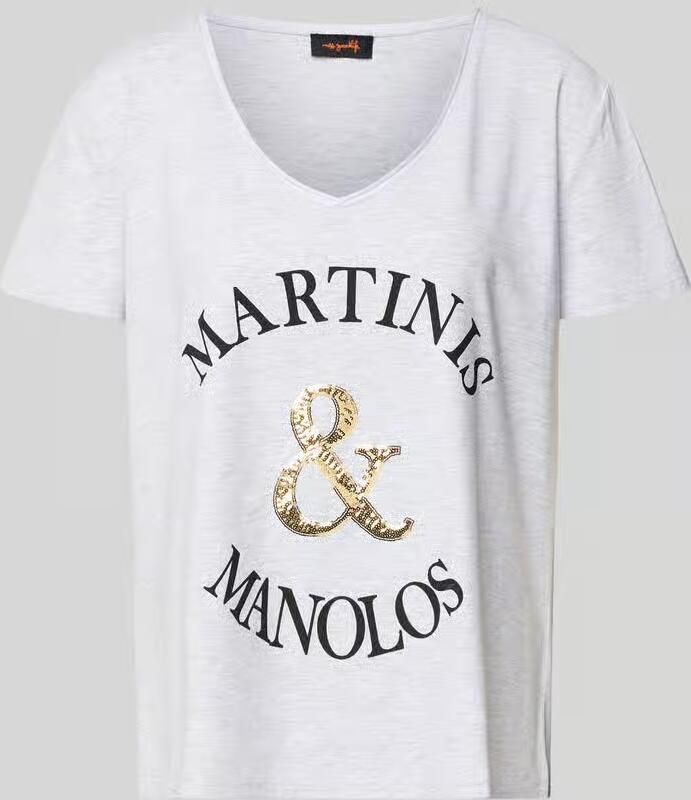 Miss goodlife T-shirt met labelprint - Foto 2