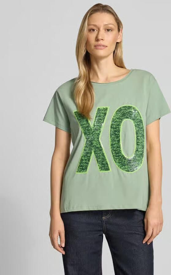 Miss goodlife t-shirt met pailletten - Foto 4
