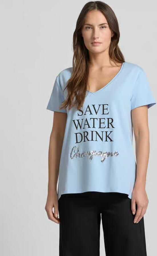 Miss goodlife T-shirt met Statementprint - Foto 4