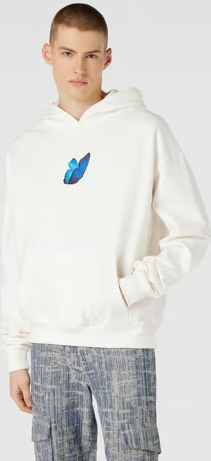 Mister tee Hoodie met motiefprint model 'LE PAPILLON' - Foto 2
