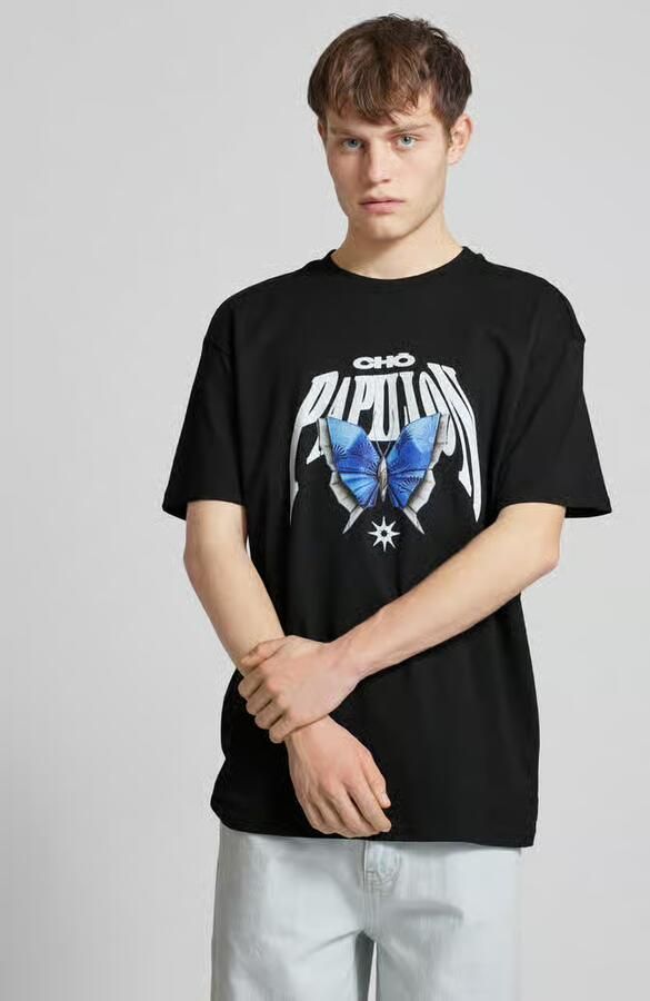Upscale by Mister Tee Origami Oversize Tee T-shirts Kleding Black maat: S beschikbare maaten:S - Foto 2