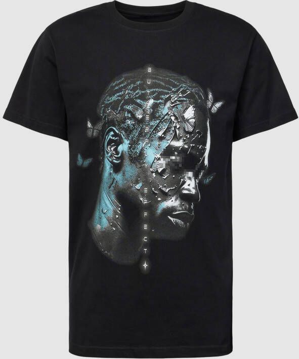 Mister tee T-shirt met motiefprint