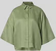 MM by Max Mara Boxy fit linnen blouse met 3 4-mouw model 'RITO'