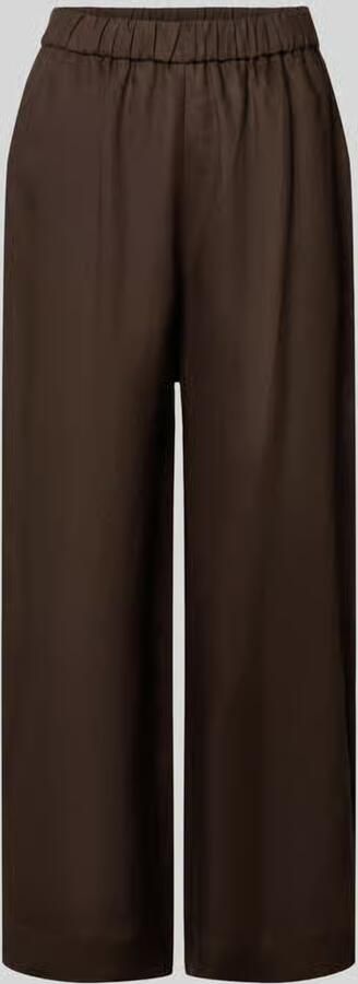 MM by Max Mara Culotte van linnen met elastische band model 'CANNETI' - Foto 2