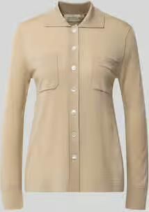 MM by Max Mara Gebreid jack van zuivere scheerwol model 'DETTO'