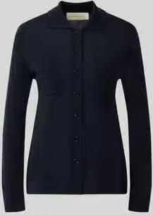 MM by Max Mara Gebreid jack van zuivere scheerwol model 'DETTO'