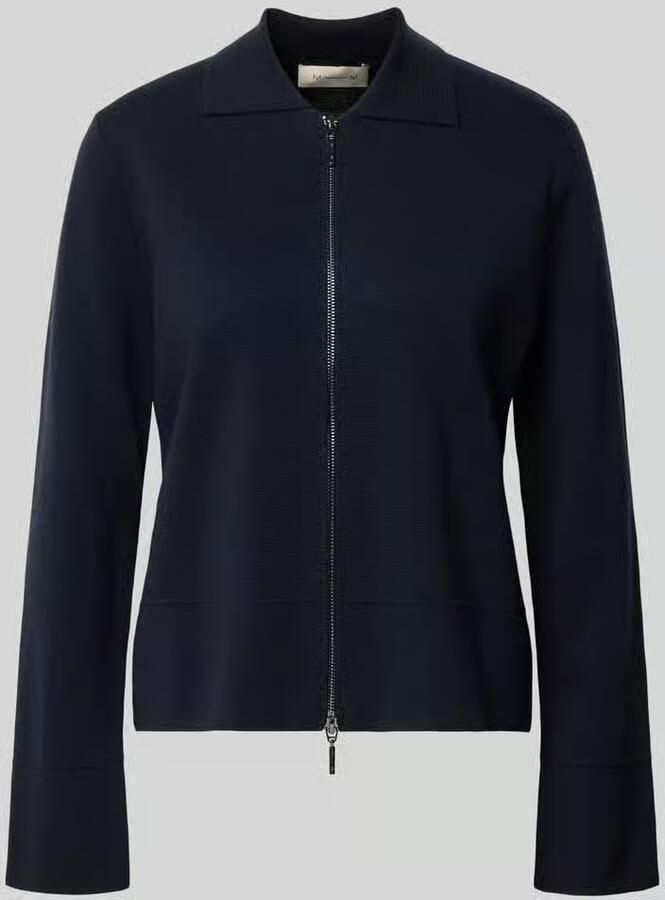 MM by Max Mara Gebreid jack van zuivere scheerwol model 'SNACK'