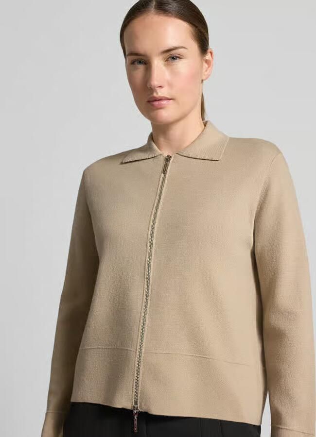 MM by Max Mara Gebreid jack van zuivere scheerwol model 'SNACK' - Foto 2