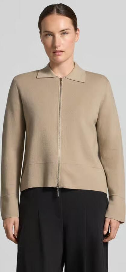 MM by Max Mara Gebreid jack van zuivere scheerwol model 'SNACK' - Foto 2