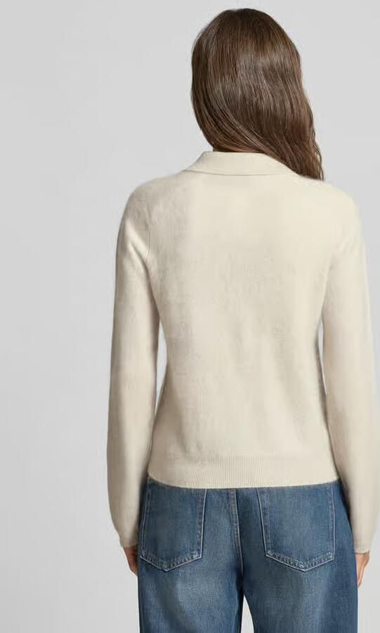 MM by Max Mara Gebreide trui van scheerwol-kasjmiermix model 'CELLULA' - Foto 3