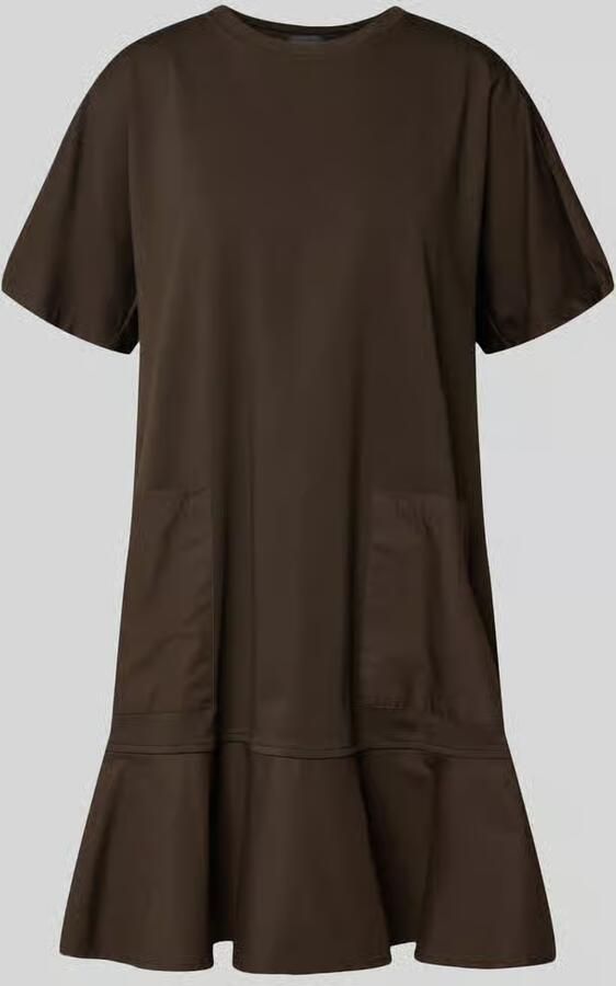 MM by Max Mara Knie-lange tuniekjurk met pofmouwen model 'ONORE' - Foto 2